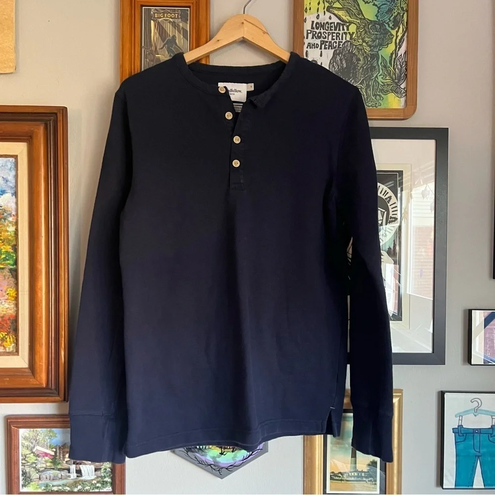 Thermal Navy Shirt